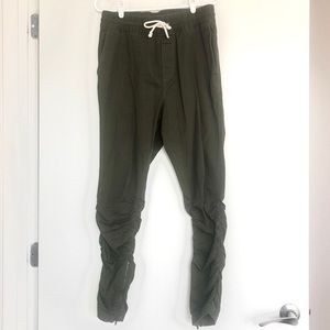 MENS H&M olive green joggers